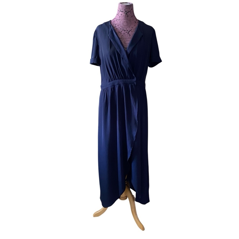 dRA Los Angeles Blue Wrap Dress
